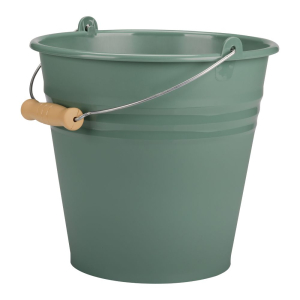 Wiadro z metalową rączką MEGI 7l zielony